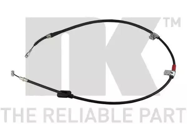 Linka hamulca ręcznego Suzuki BALENO 95-02 LE tył HAM.TARCZOWE  1557 1352  NK Autoparts 905214