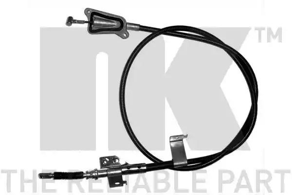 Linka hamulca ręcznego Nissan ALMERA TINO 00-PR tył  1665 1515  NK Autoparts 9022102