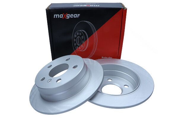 TARCZA HAMULCOWA TYŁ MERCEDES W169 B-KLASA Z POWŁOKĄ ANTYKOROZYJNĄ MaXgear 19-1225MAX