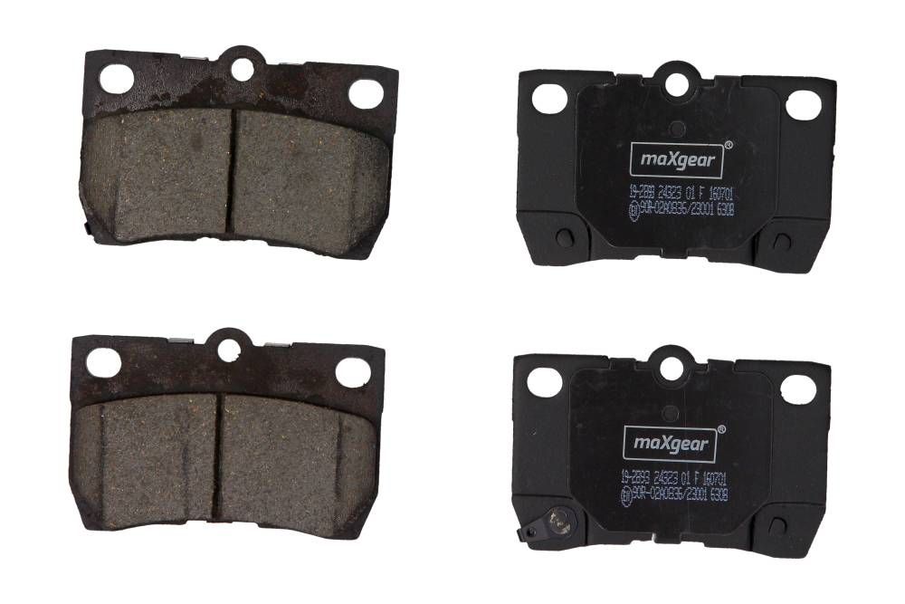 KLOCKI HAMULCOWE TYŁ LEXUS GS IS 05- MaXgear 19-2893