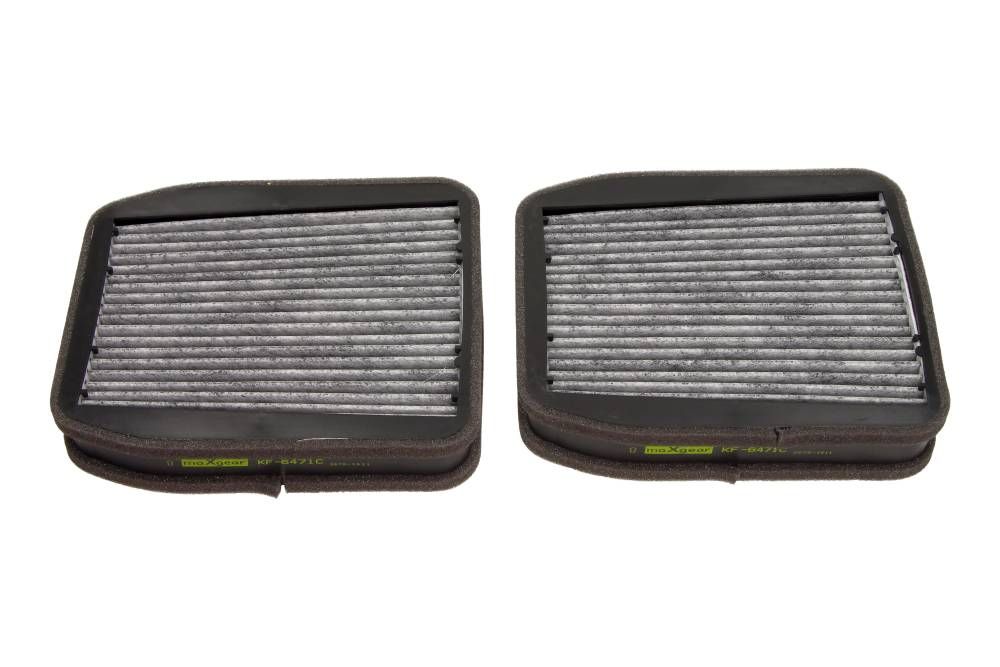 FILTR KABINOWY MERCEDES W211 02- KPL 2 SZT. THERMOTRONIC KLP 2 SZT Z WĘGLEM AKTYWNYM MaXgear 26-1073