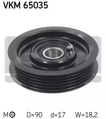 ROLKA PASKA WIELOROWK. HYUNDAI 2,0/2,4 SONATA IV/SANTA-FE SKF VKM65035