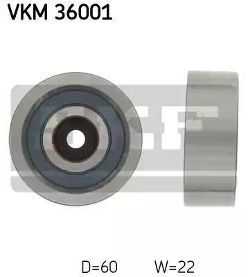 ROLKA PASKA WIELOROWK. FIAT 2,5/2, SKF VKM36001
