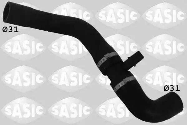 Wąż przewód chłodnicy Peugeot 206 DOLNY SASIC 3400117