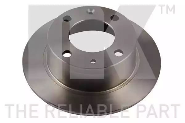 Tarcza hamulcowa tył Citroen BX 82- NK Autoparts 201914