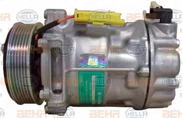 Sprężarka klimatyzacji Citroen C4 2,0HDI 07- Hella 8FK351334271