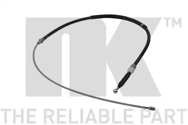 Linka hamulca ręcznego TT 1,8-3,2 V6 08-PR tył 1385 770  NK Autoparts 9047136