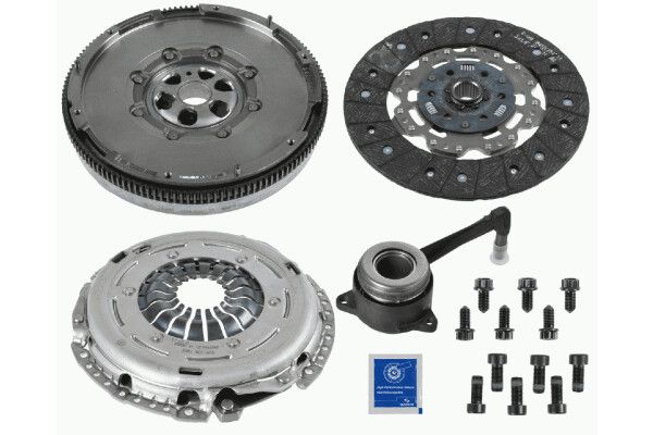 SPRZĘGŁO KPL. VW GOLF/JETTA/PASSAT 2,0 TFSI 05- DMF Sachs 2290601051