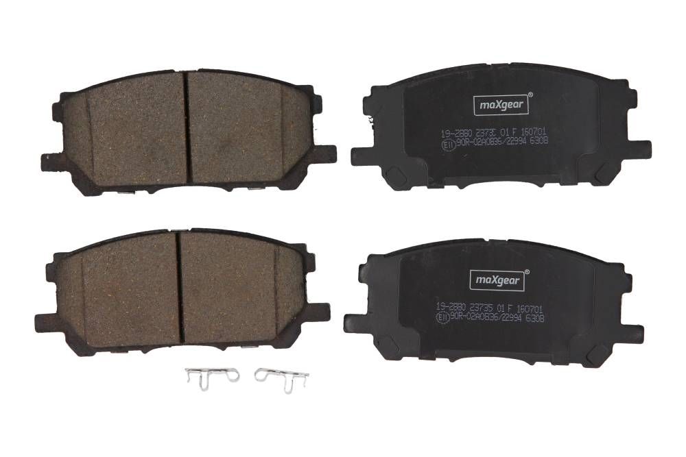KLOCKI HAMULCOWE PRZÓD TOYOTA LEXUS RX300 03- MaXgear 19-2880