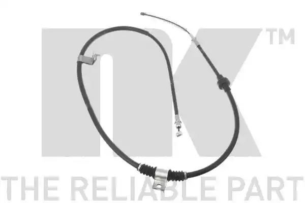 Linka hamulca ręcznego Mitsubishi ASX 10- T. PR HAM.TARCZOWE NK Autoparts 903020