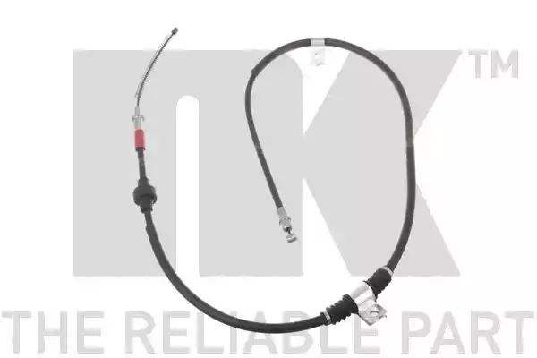 Linka hamulca ręcznego Mitsubishi LANCER 08- LE tył HAM.TARCZOWE NK Autoparts 903023