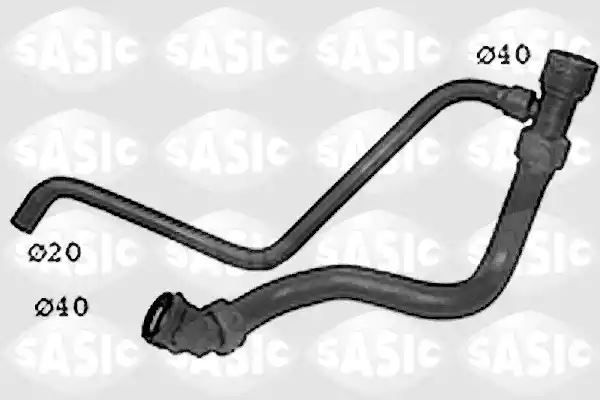 Wąż przewód chłodnicy Audi VOLKSWAGEN A4 PASSAT DOLNY SASIC SWH6833