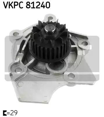 Pompa wody VW 2,0TFSI 03- SKF VKPC81240