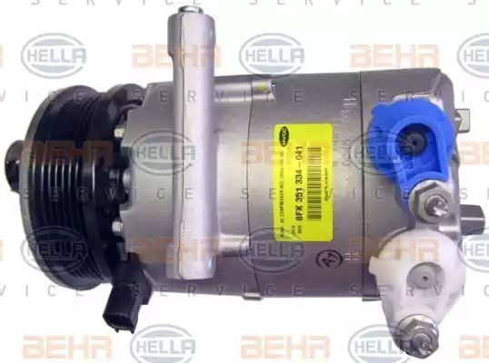 KOMPRESOR KLIMATYZACJI FORD MONDEO/S-MAX 2,2TDCI 08-15 LAND ROVER FREELANDER 2,2D 4X4 06-15 Hella 8FK351334041