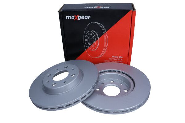TARCZA HAMULCOWA PRZÓD FIAT BRAVO BRAVA MAREA DOBLO -05 PUNTO 99- 257MM Z POWŁOKĄ ANTYKOROZYJNĄ MaXgear 19-0703MAX
