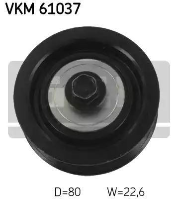 ROLKA PASKA WIELOROWK. TOYOTA YARIS 05- SKF VKM61037