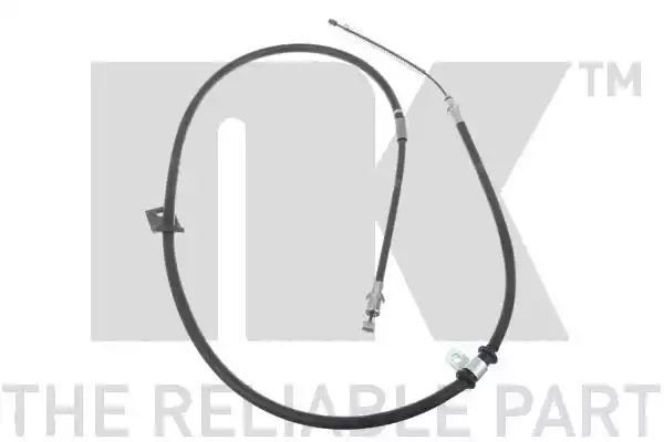 Linka hamulca ręcznego Mitsubishi GALANT 96-04 LE tył  NK Autoparts 903013