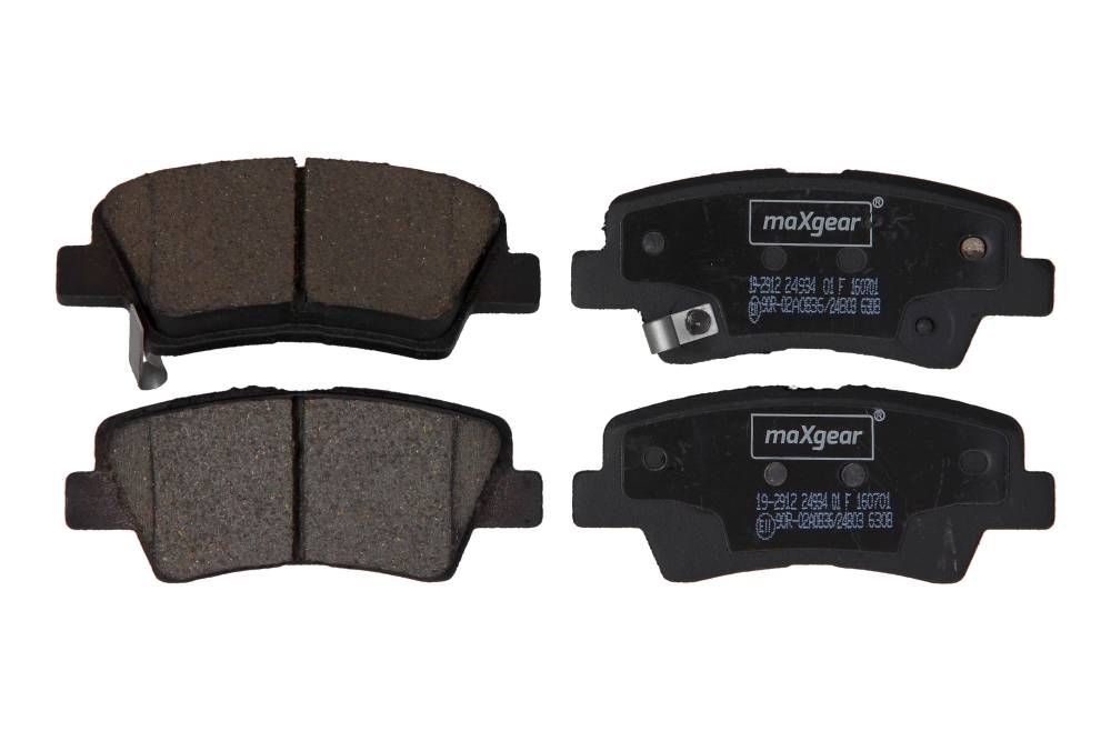 KLOCKI HAMULCOWE TYŁ HYUNDAI TUSCON SONATA 04- OPIRUS SOUL SSANGYONG 10- MaXgear 19-2912