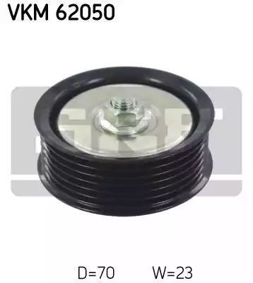 ROLKA PASKA WIELOROWK. NISSAN QASHQAI/TIIDA SKF VKM62050