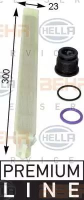 OSUSZACZ KLIMATYZACJI VW UP SEAT MII SKODA CITIGO Hella 8FT351193211