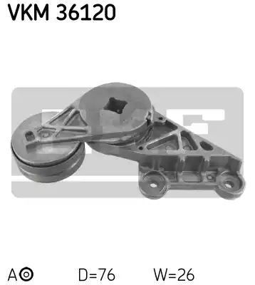Napinacz paska wielorowkowego Volvo S70 V70 2,0-2,5 SKF VKM36120