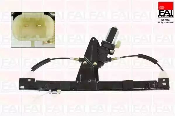 Podnośnik szyby przód Fiat DOBLO  01- LE Z SILNIKIEM FAI Auto Parts WR063M