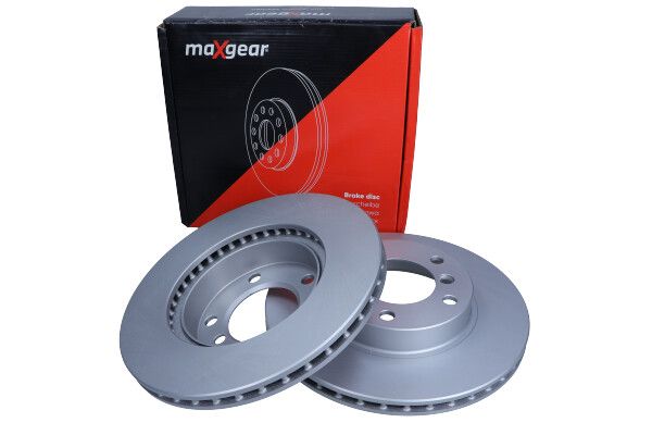 TARCZA HAMULCOWA PRZÓD BMW E36 92- E46 316-320 E85 Z4 03- Z POWŁOKĄ ANTYKOROZYJNĄ MaXgear 19-0690MAX