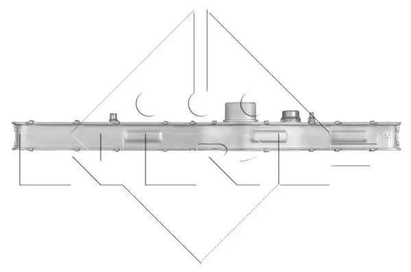 CHŁODNICA BMW 5 F10/11 09- NRF 50479