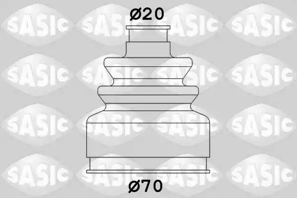 Osłona przegubu wewnętrznego Peugeot 306 XUD7 9 -ABS 70X24 SASIC 2873743