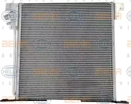 Chłodnica skraplacz klimatyzacji Mercedes VITO 96- 108-114B D Hella 8FC351037344