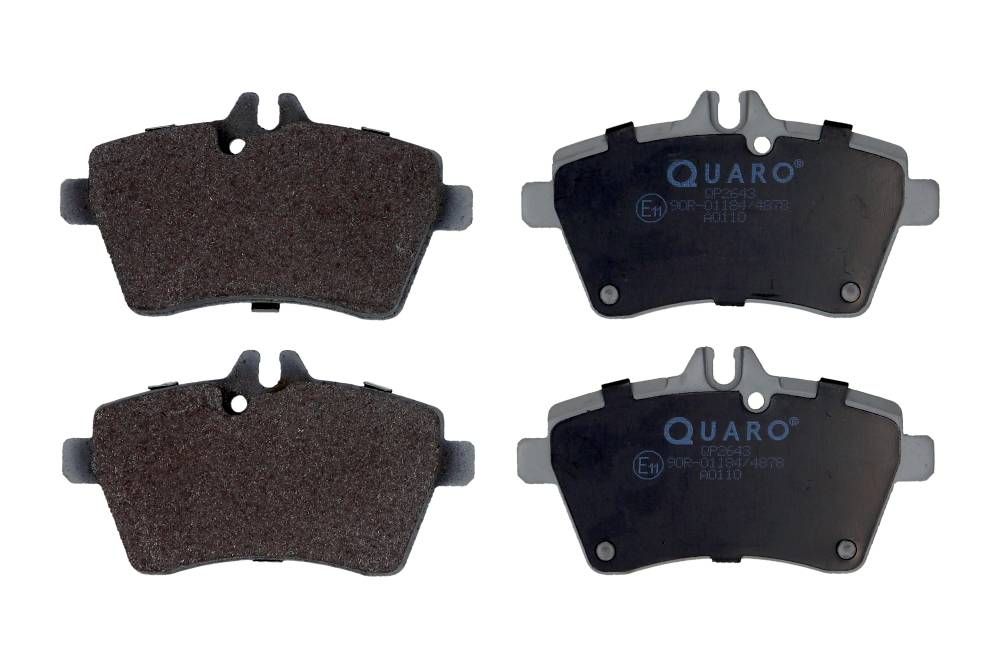 Klocki hamulcowe przód Mercedes W169 A-KLASA 04- QUARO QP2643