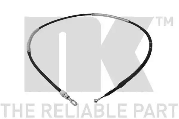 Linka hamulca ręcznego A4 1,8-3,2 QUATTRO 01-09 LE PR tył 1736 1572  NK Autoparts 9047132