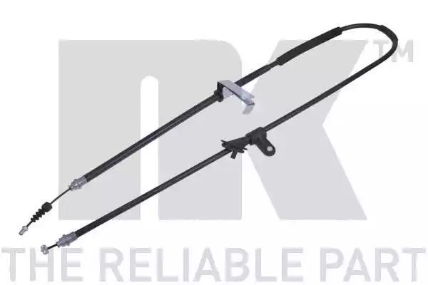 Linka hamulca ręcznego Alfa Romeo BRERA SPIDER 06- PR tył  1662 1529  NK Autoparts 901027