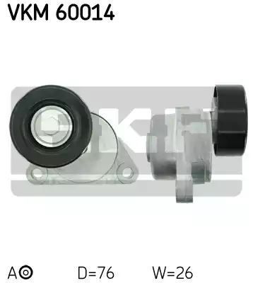NAPINACZ PASKA WIELOROWK. CHEVROLET AVEO/CRUZE SKF VKM60014