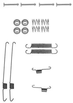 Sprężyny szczęk hamulcowych Daihatsu T. SIRION 05- Textar 97032600