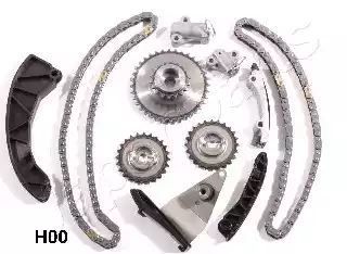 ZESTAW ŁAŃCUCHA ROZRZĄDU KIA ŁAŃC. RORZ. GETZ/I30/CEED/VENGA 1,5/1,6CRDI ŁAŃCUCHY+NAPINACZE+KOŁA ZĘBATE+ŚLIZGI Japan Parts KDKH00