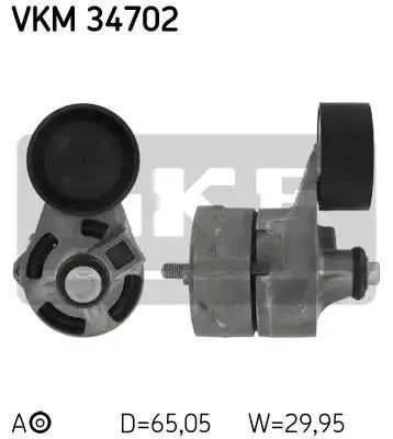 Napinacz paska wielorowkowego Ford TRANSIT 2,4TDCI 3,2TDCI 06- SKF VKM34702