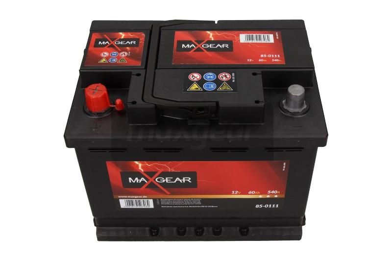 Akumulator 12V 60AH 540A L+ 242X175X190 MaXgear 560127054D722