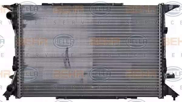 Chłodnica VW A4 A5 A6 07- Q5 08- Seat EXEO 08-  Hella 8MK376753491