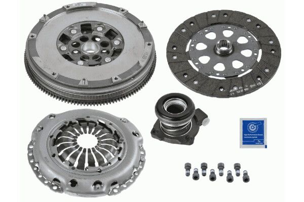 SPRZĘGŁO KPL. OPEL ASTRA/COMBO/CORSA/MERIVA 1,7 CDTI 03- DMF Sachs 2290601080