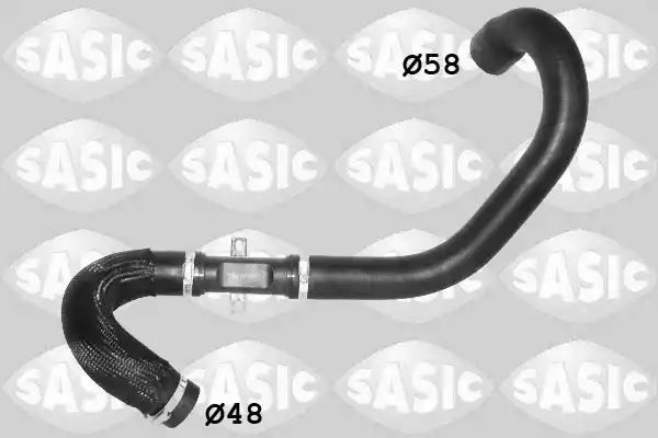 Przewód intercoolera Peugeot 1,6HDI 407 C5 SASIC 3330034