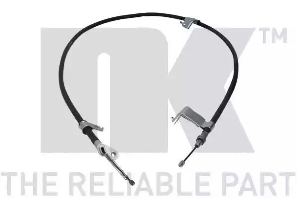 Linka hamulca ręcznego tył Nissan QASHQAI 07- PR 1835 1647MM NK Autoparts 9022134
