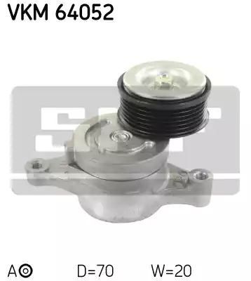 Napinacz paska wielorowkowego Mazda 2 1,3 1,5 07- SKF VKM64052