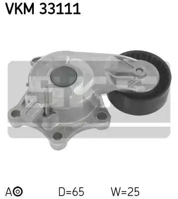 Napinacz paska Citroen C3 C4 C5 BERLINGO 208 308 508 1,4 1,6HDI SKF VKM33111