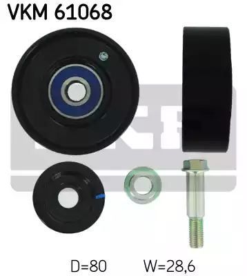 ROLKA PASKA WIELOROWK. TOYOTA HILUX III/LAND CRUISER 2,5 D-4D SKF VKM61068