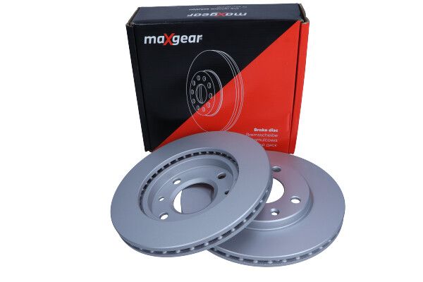 TARCZA HAMULCOWA PRZÓD CITROEN XSARA 206 Z POWŁOKĄ ANTYKOROZYJNĄ MaXgear 19-0696MAX