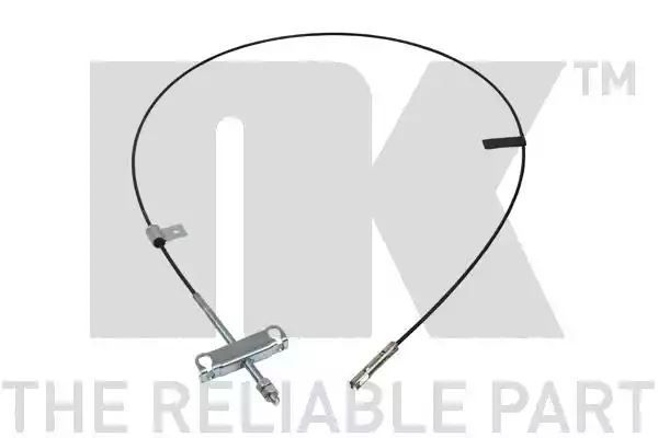Linka hamulca ręcznego Ford TRANSIT 2,0 DI 00-06 ŚRODKOWA HAM.BĘBNOWE  1531  NK Autoparts 9025183