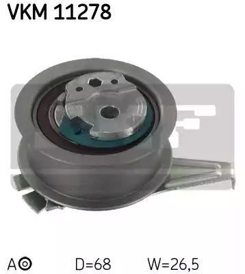 ROLKA PASKA ROZRZĄDU VW 1,6/2,0 TDI 12-NAPINACZA SKF VKM11278
