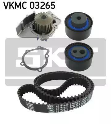 Zestaw paska rozrządu Peugeot 2,0HDI 00- EXPERT JUMPER Z POMPĄ WODY SKF VKMC03265