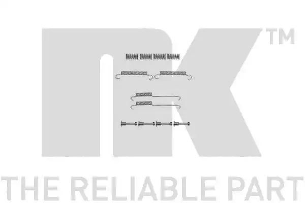 SPRĘŻYNY SZCZĘK HAM. CHRYSLER T. VOYAGER 2,4-3,8 00-08 NK Autoparts 7993892